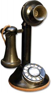 Rotary-dial-phone